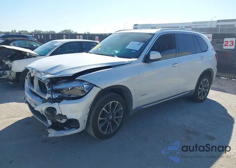 2017 BMW X5 Sdrive35I z USA, uszkodzony, nr VIN 5UXKR2C55H0U19876